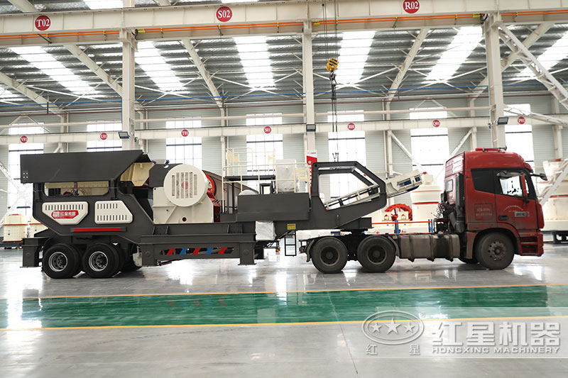 移動粉絲機(jī)配置鄂破，搭載車頭直接行走