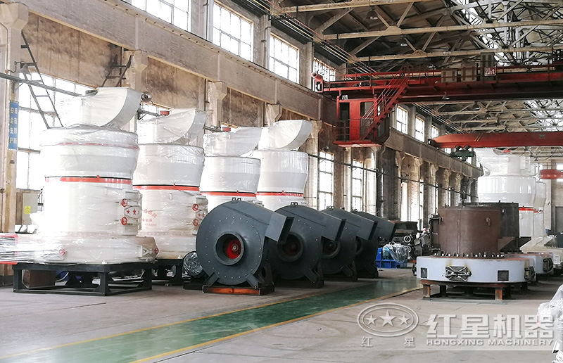 高強(qiáng)磨粉機(jī)車間實(shí)拍