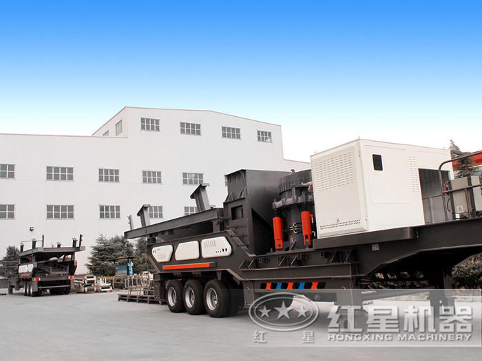 車載一體化移動(dòng)破（打）石機(jī)