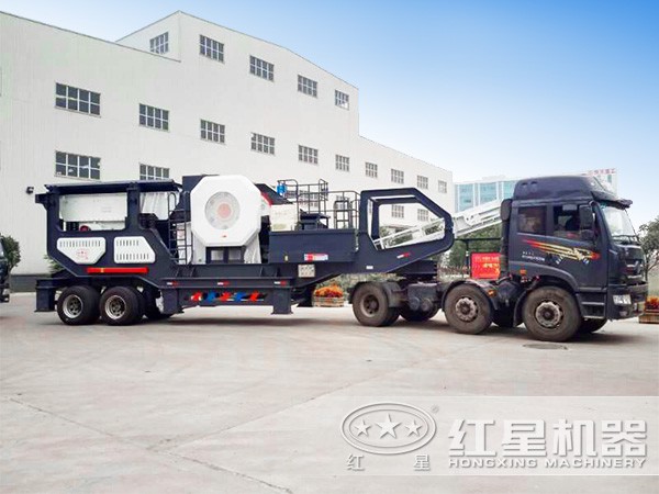 一小時(shí)200t建筑垃圾制砂機(jī)搭載車頭 一小時(shí)200t建筑垃圾制砂機(jī)搭載車頭