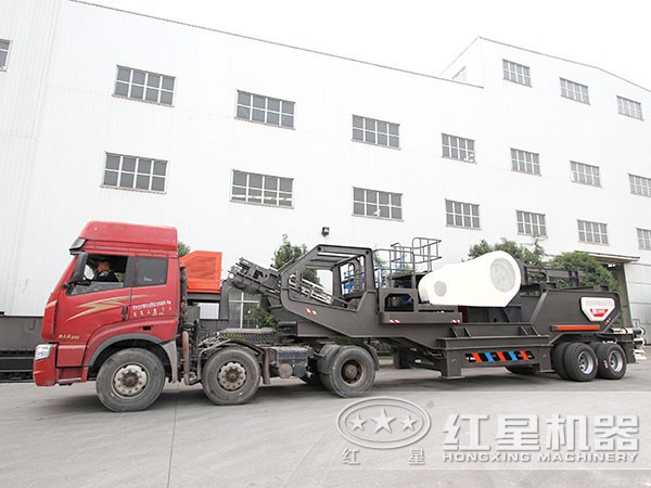 移動小型石子機 移動小型石子機