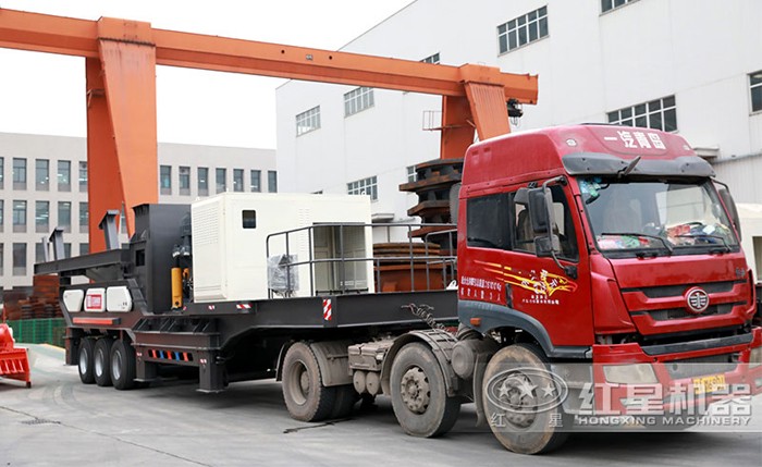 輪胎可移動(dòng)的碎石機(jī) 輪胎可移動(dòng)的碎石機(jī)