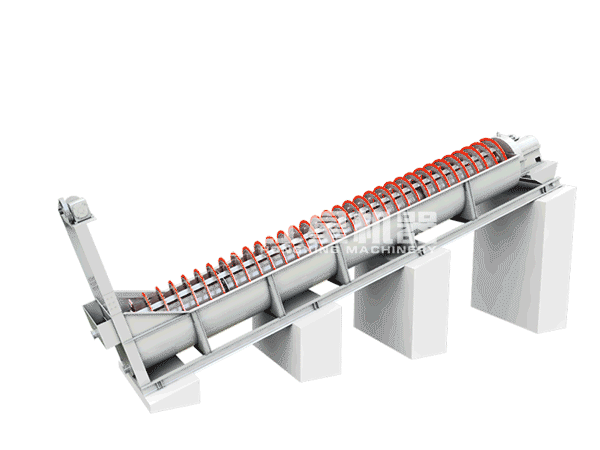 螺旋洗砂機作業(yè)原理展示 螺旋洗砂機作業(yè)原理展示