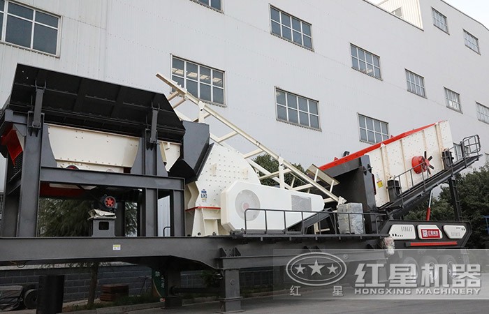 移動重錘式破碎生產線 移動重錘式破碎生產線