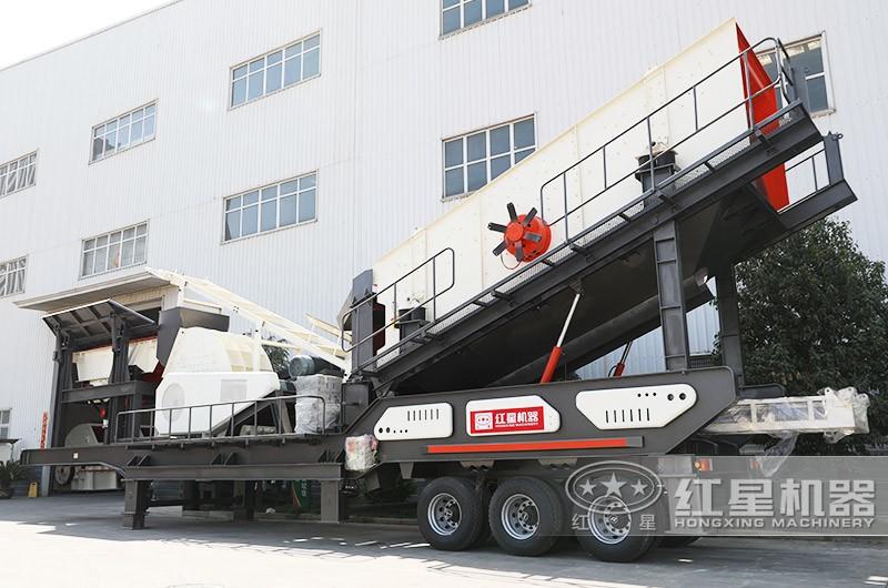 紅星重錘移動(dòng)破碎車 紅星重錘移動(dòng)破碎車