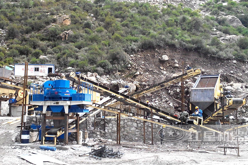 制砂工藝現(xiàn)場：可安排就近現(xiàn)場考察。