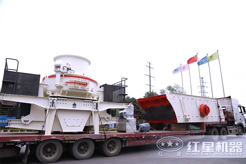 河石碎沙機設(shè)備發(fā)貨