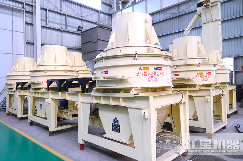 HX制砂機產量雖小，但精悍能干