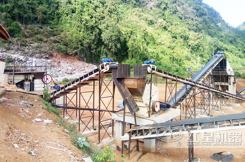 邢臺石子廠生產(chǎn)現(xiàn)場