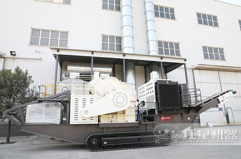 細(xì)碎履帶式移動(dòng)制沙機(jī)，一鍵操控更智能