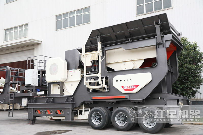 輪胎式移動(dòng)式石子破碎機(jī)成套設(shè)備