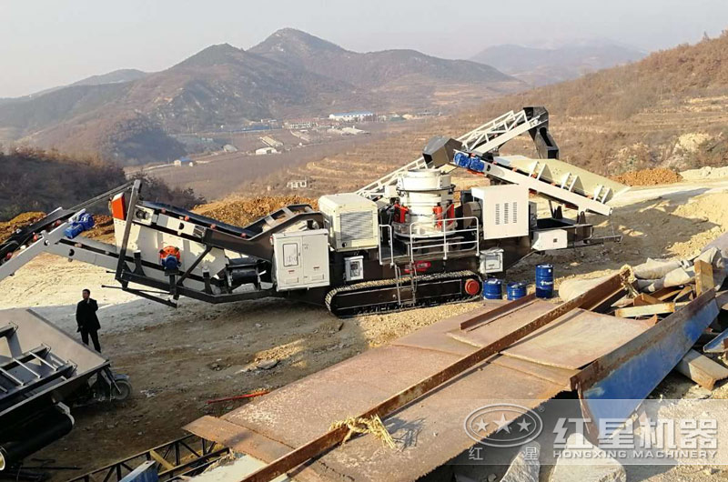 鄂破圓錐移動(dòng)式破碎機(jī)