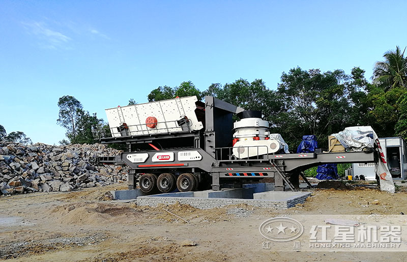 移動破碎生產(chǎn)線